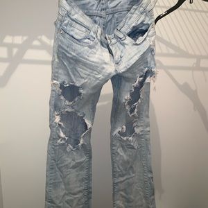 Machine jeans